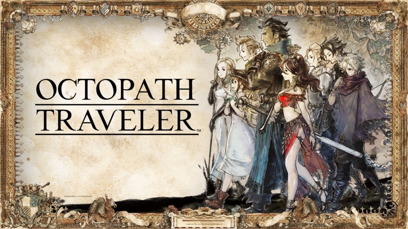 Octopath Traveler, bow, staff, Video Game Art, video games, sword, 1080P