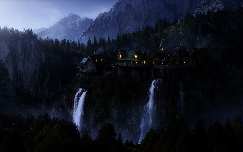 movie, lord, rivendell, rings, 2K, film, nature