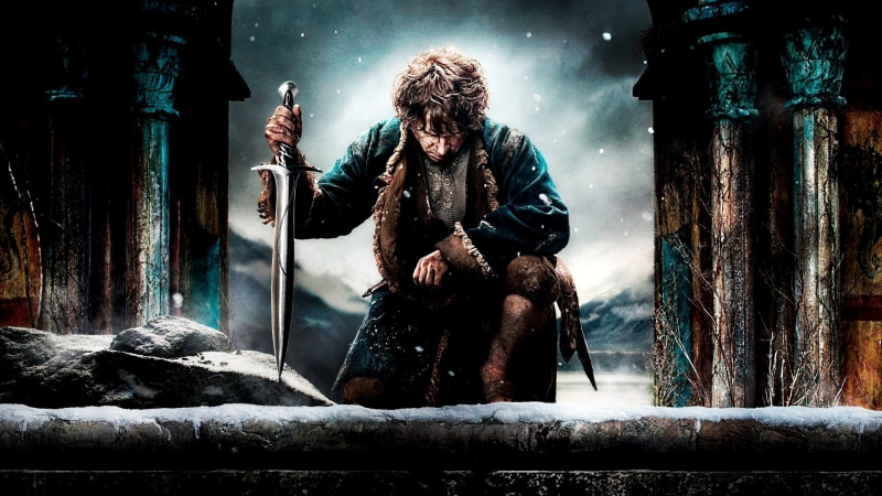 sword, 1080P, lord, man, martin, baggins, freeman, hobbit, hd, movies, the, rings, bilbo