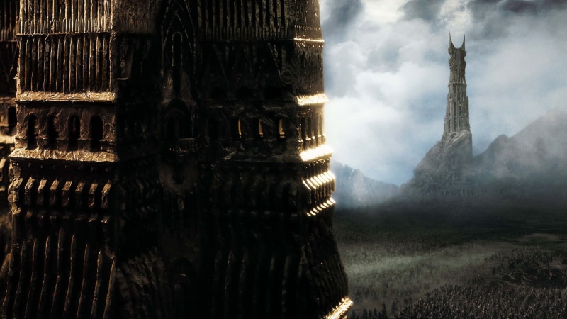 environment, architecture, landscape, history, built structure, The Lord of the Rings: The Two Towers, no people, sunlight, travel destinations, non-urban scene