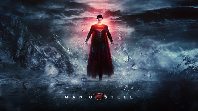 water, digital composite, dark, adult, man, full length, leisure activity, Henry Cavill, females, fantasy, mystery, one Person, motion, enjoyment, red