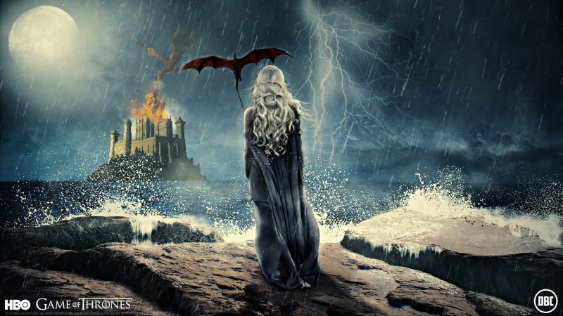 spirituality, game of thrones, nature, 1080P, winter, fairy Tale, tombstone, gothic Style, motion, the moon, history, night, outdoors, evil