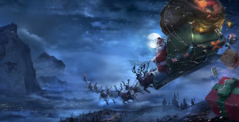 men, team, cloud - Sky, Brian  Lawver, mojivjuji, illuminated, gifts, building exterior, outdoors, belief, fantasy, snow, s, fog, dark, night