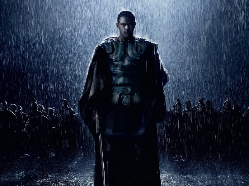 men, people, no people, male likeness, day, armor, water, statue, monsoon, males, wet, hercules, man, front view, representation, architecture, the legend of hercules