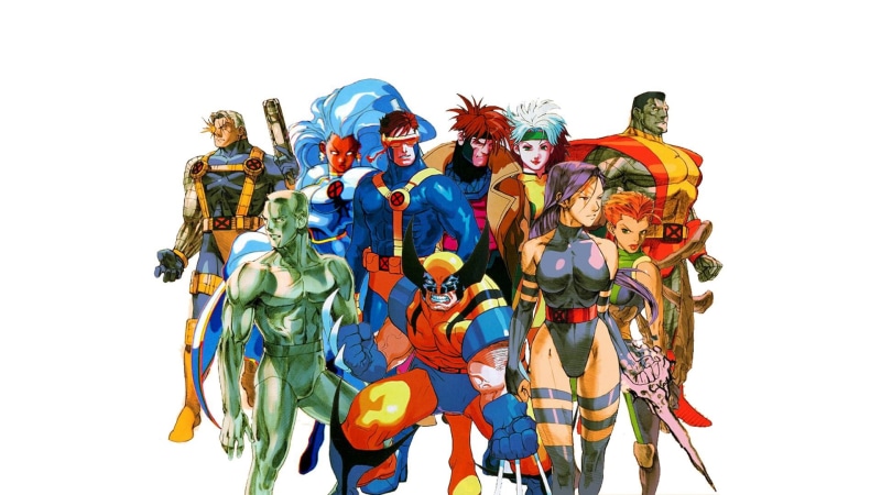 1080P, Psylocke (Marvel Comics), Rogue (Marvel Comics), X-Men, Colossus, Wolverine, Cyclops (Marvel Comics)