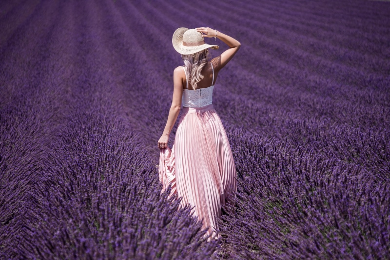 4K, one person, women, fairytale, flower, beauty in nature, plant, human arm, hairstyle, fashion, wonderful, flowers, walking, adult, violet, farm, top