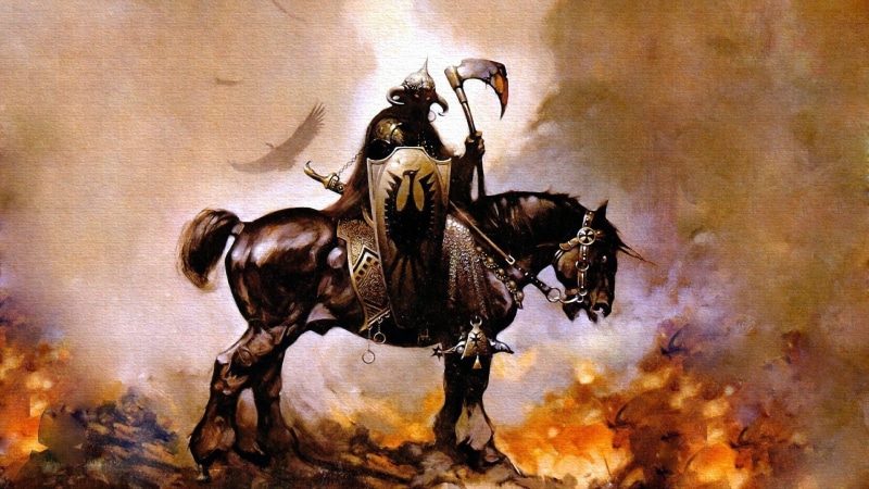 day, close-up, outdoors, animal wildlife, textured effect, death dealer comics frank frazetta painting fantasy art, mammal, the past, sculpture, animal themes