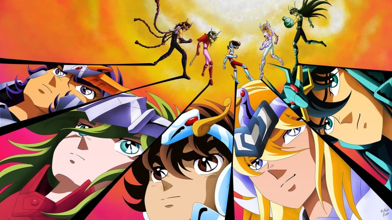 outdoors, no people, architecture, Saint Seiya, Anime, graffiti, art and craft, street art, creativity, 1080P, wall - building feature, sport, multi colored
