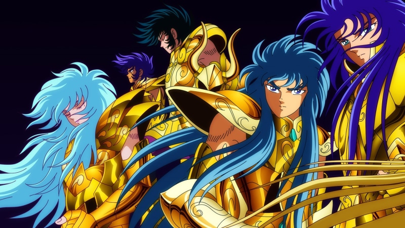 Saint Seiya, Capricorn Shura, Pisces Aphrodite, 1080P, Aquarius Camus, Gemini Saga, Cancer Deathmask, Anime