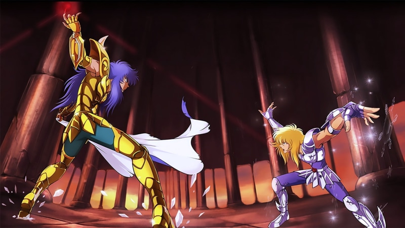 Anime, 1080P, Saint Seiya, Scorpio Milo, Cygnus Hyoga