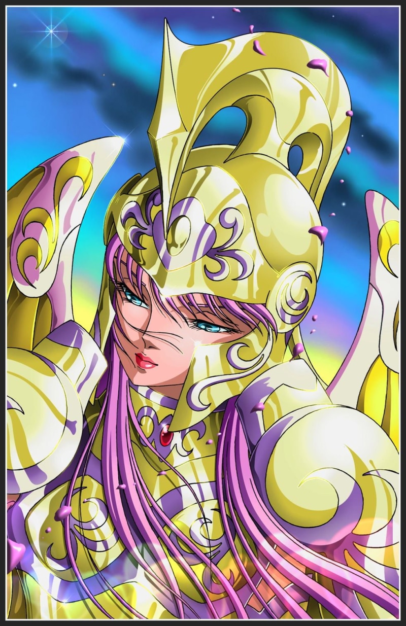 digital art, 720P, Athena, Juni Anker, Saint Seiya