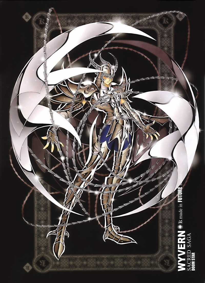 table, close-up, Saint Seiya, light, indoors, kitchen utensil, sport, Zodiac, directly above, silver colored, metal, connection, no people, shiny, black background