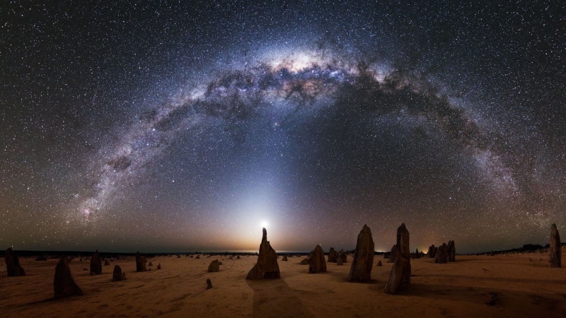 starscape, sky, astronomy, skyscape, Milky Way, 1080P