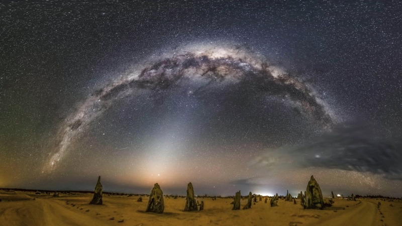 starscape, skyscape, astronomy, sky, Milky Way, 1080P