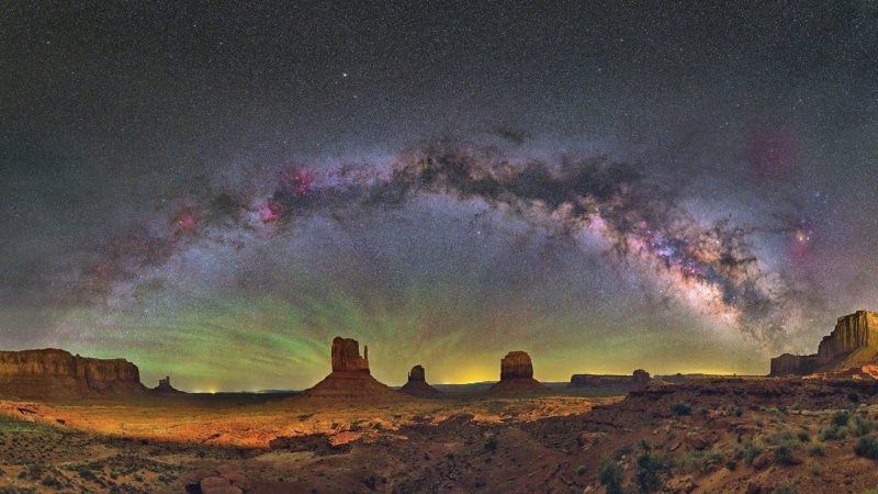 Milky Way, skyscape, sky, astronomy, 1080P, starscape