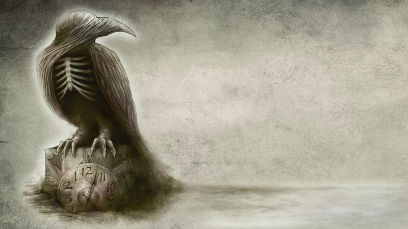 In Flames, creativity, crow, architecture, visible, Sounds of a Playground Fading, Jesterhead, textured effect, textured, one animal, animal themes, no people