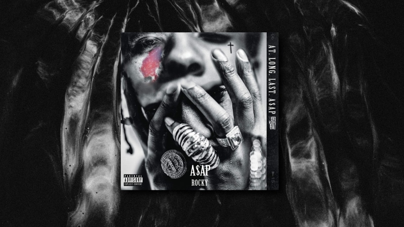 music, ASAP Rocky, cover art, 4K
