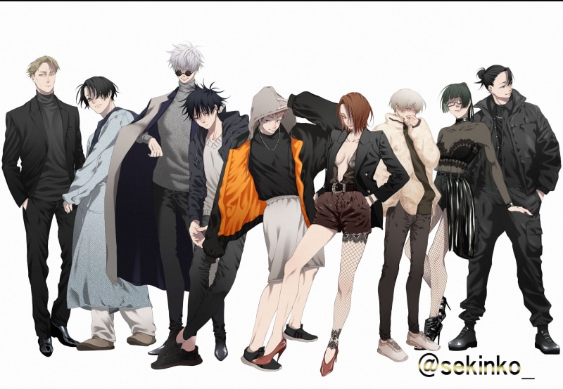 Suguru Geto, Satoru Gojo, anime boys, 2K