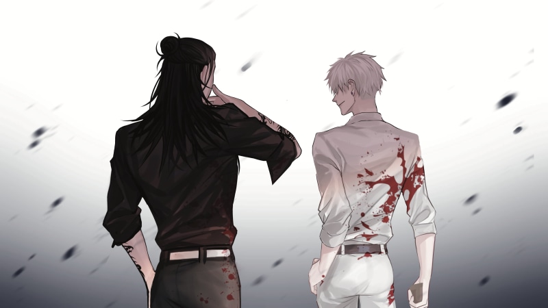 5K, Satoru Gojo, Suguru Geto, anime boys