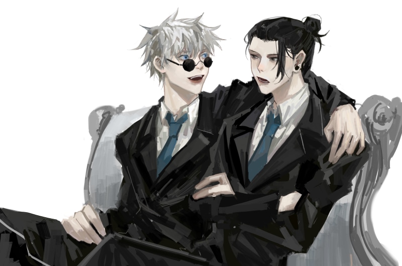 Satoru Gojo, 5K, Suguru Geto, anime boys
