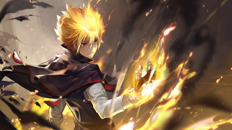 Katekyo Hitman Reborn!, anime boys, anime, 4K