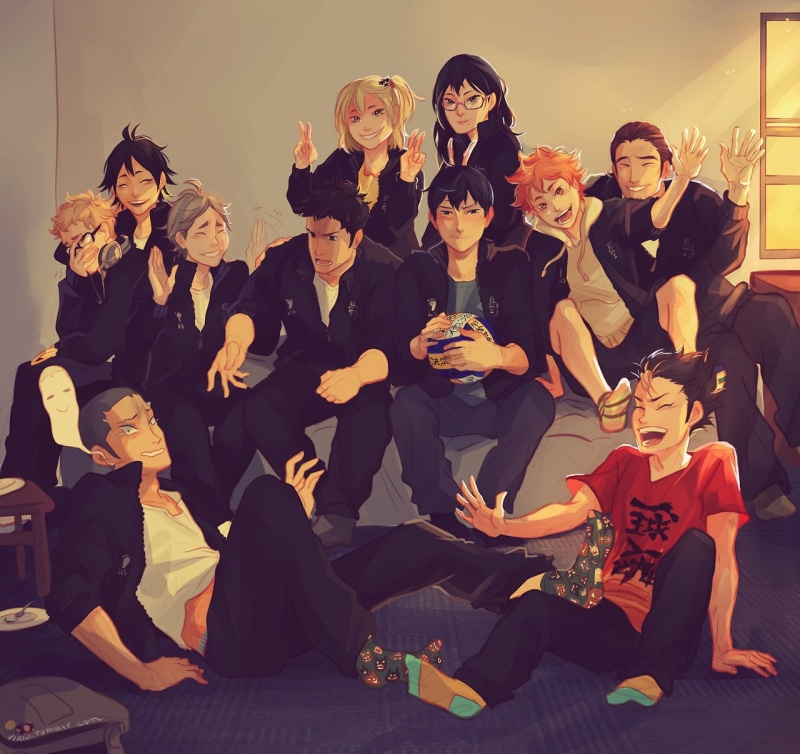 Kageyama Tobio, 720P, Shimizu Kiyoko, Hinata Shouyou, Nishinoya Yuu, Tsukishima Kei, Yamaguchi Tadashi, anime boys, Azumane Asahi, Yachi Hitoka, Sugawara Kōshi