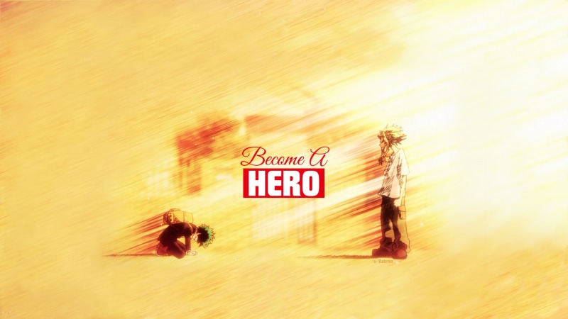 indoors, motion, no people, blurred motion, all might, Boku no Hero Academia, toy, wall - building feature, text, day, digital composite, wood - material