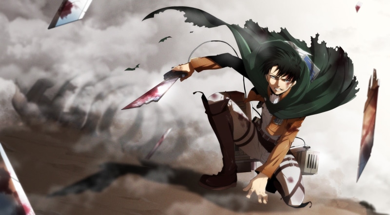 male, character, digital, animal wildlife, motion, Levi Rivaille, full length, Shingeki no Kyojin, arts culture and entertainment, nature, Levi Ackerman