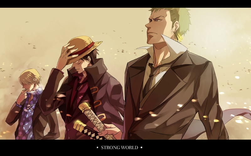 Zoro Roronoa, Monkey D. Luffy, One Piece, 1080P, Anime, Sanji (One Piece)