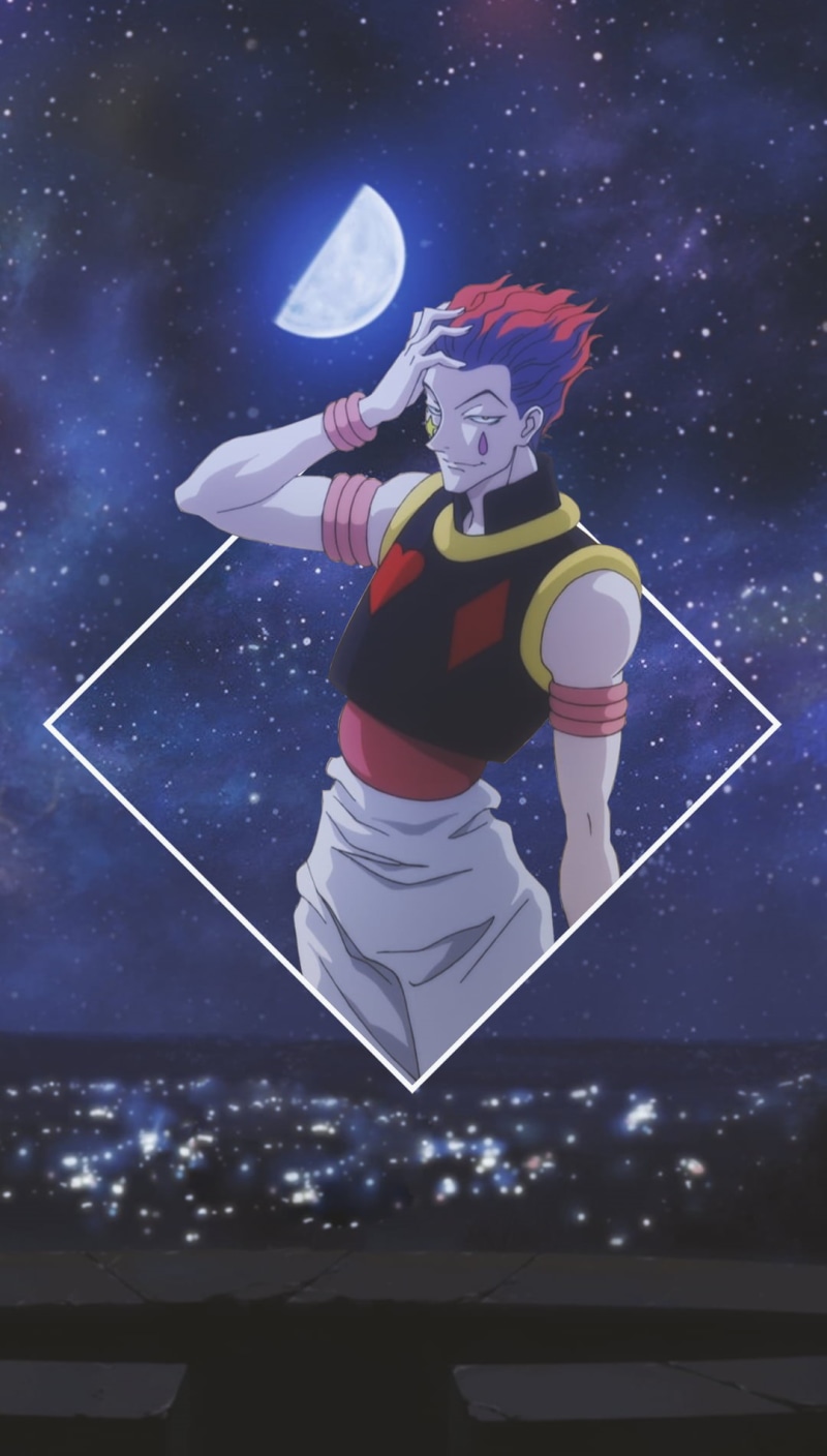 720P, Hunter x Hunter, anime, anime boys, Hisoka (Hunter × Hunter), picture-in-picture
