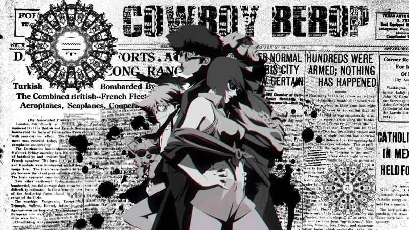 Cowboy Bebop, Spike Spiegel, artwork, 2K, anime