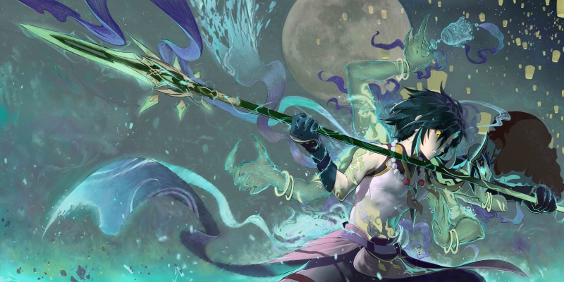 8K, Genshin Impact, Xiao(Genshin Impact), anime boys