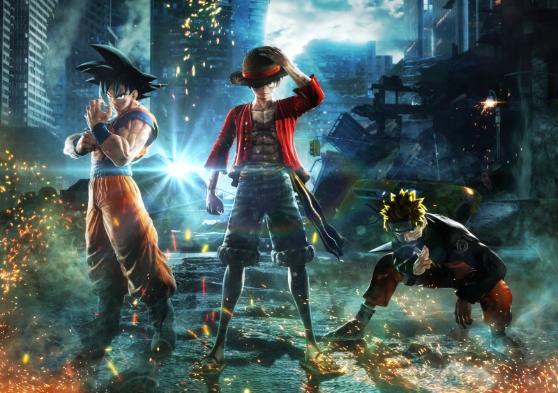 Jump Force, Naruto Uzumaki, 8K, Video Game, Anime, Monkey D. Luffy, Goku