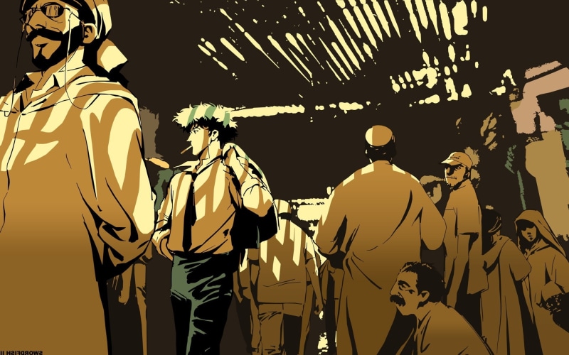 1080P, anime boys, Cowboy Bebop, anime, Spike Spiegel