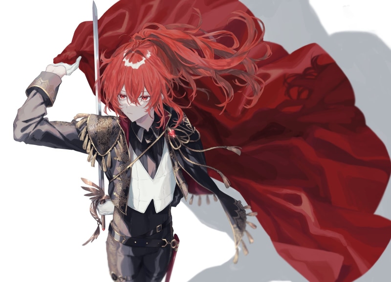 Diluc (Genshin Impact), Genshin Impact, 720P, redhead
