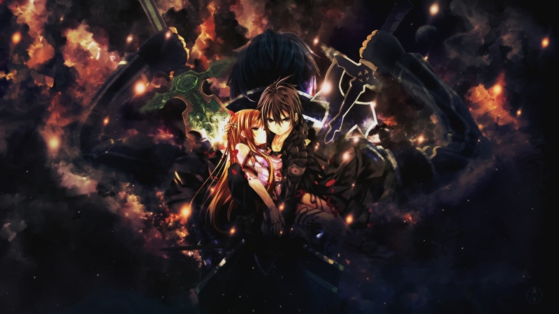 lifestyles, festival, Sword Art Online, enjoyment, Kirigaya Kazuto, performance, group of people, characters, concert, arts culture and entertainment, men