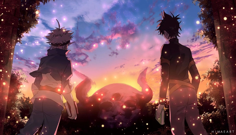 Black Clover, Yuno, 2K, anime boys, Asta