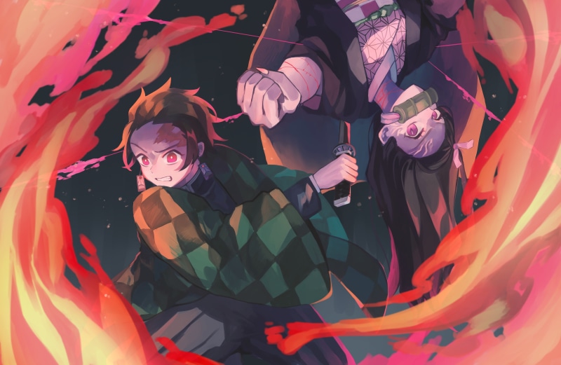 Nezuko Kamado, Anime, Tanjirou Kamado, Demon Slayer: Kimetsu no Yaiba, 5K