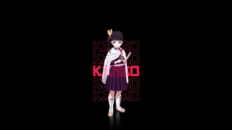 Kimetsu no Yaiba, 4K, Kanao Tsuyuri