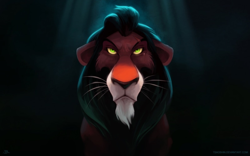 hd, scar, king, 1080P, cartoon/comic, lion, the