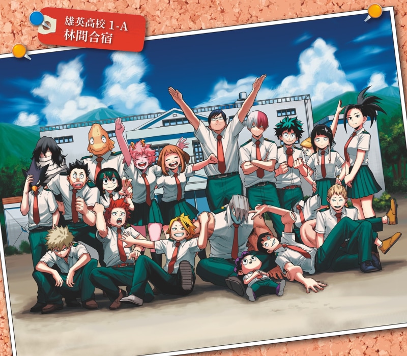 Eijiro Kirishima, Denki Kaminari, Koji Koda, Toru Hagakure, Kyoka Jiro, Rikido Sato, Shouta Aizawa, Anime, Fumikage Tokoyami, Ochaco Uraraka, Izuku Midoriya