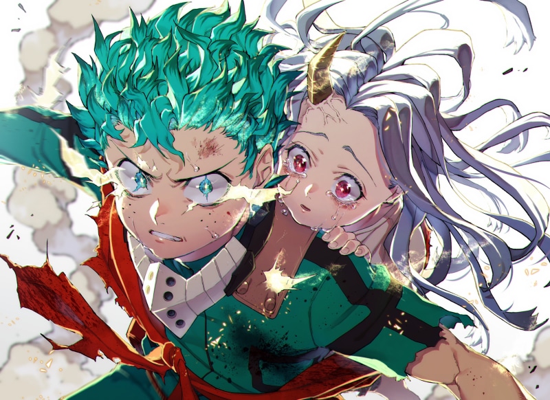 Anime, My Hero Academia, Izuku Midoriya, Eri (My Hero Academia), 4K