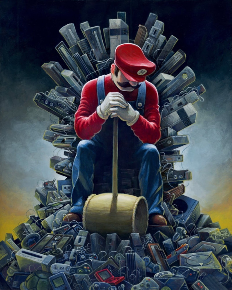 business, clothing, hat, safety, equipment, Super Mario, headwear, crossover, uniform, protection, red, super, men, one Person, adult, people