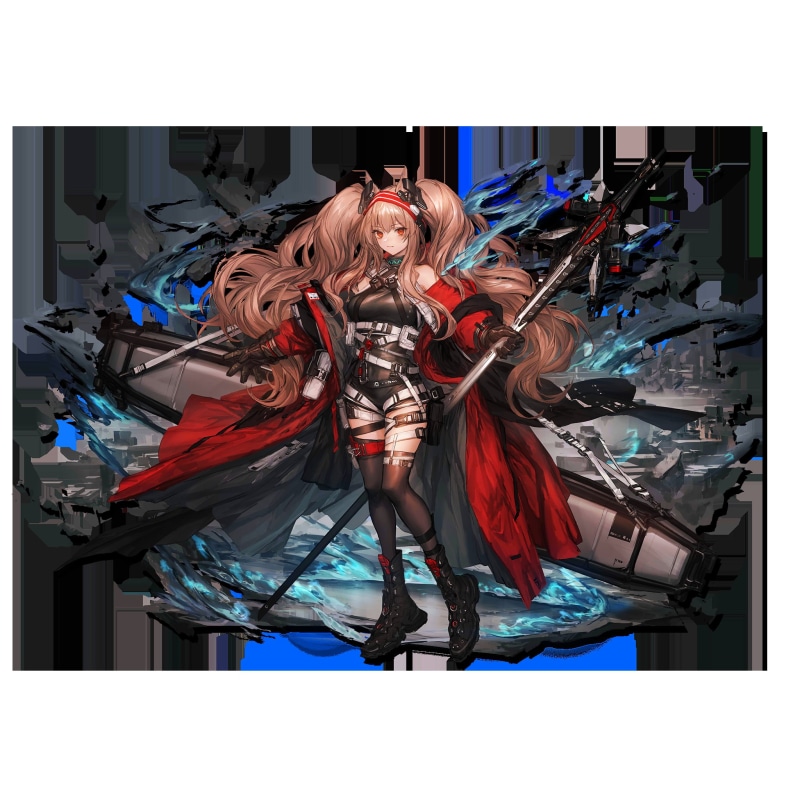 Angelina(Arknights), anime, anime girls, tights, belt, 1080P, Arknights, wands