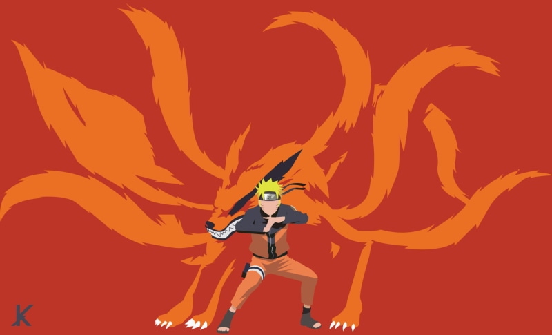 1080P, Naruto, Anime, Naruto Uzumaki, Kurama (Naruto)