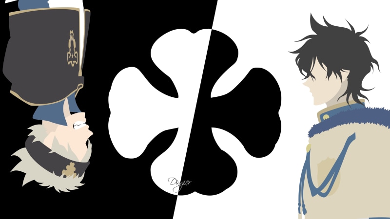 Yuno (Black Clover), Black Clover, Asta (Black Clover), 4K, Anime