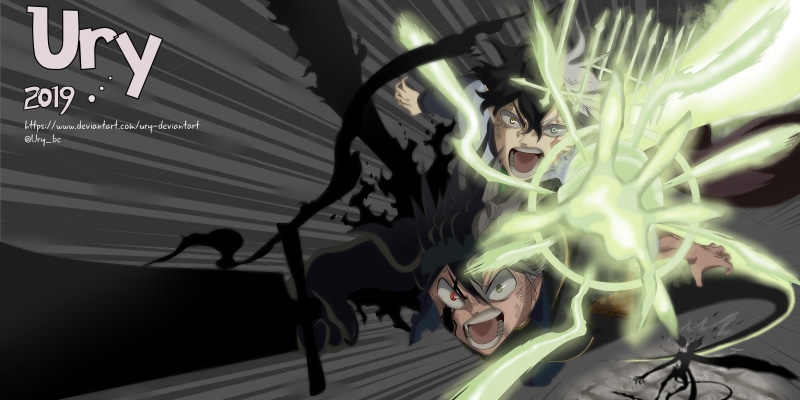 4K, Yuno (Black Clover), Anime, Black Clover, Asta (Black Clover)