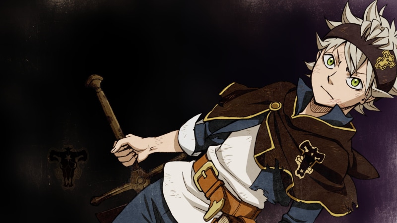 costume, human representation, weapon, portrait, Black Clover, black background, 1080P, Anime, Asta (Black Clover), suit of armor, craft, indoors, black