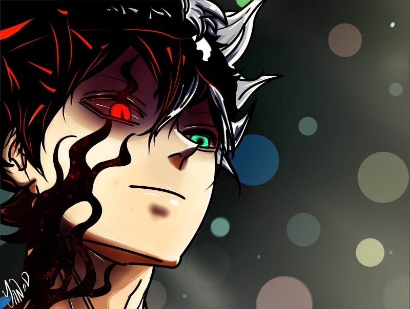 Asta, boy, anime, madoshi, oni, ken, sword, manga, weapon, japonese, mahou, by sephiroth508, Black Clover, 2K, blade