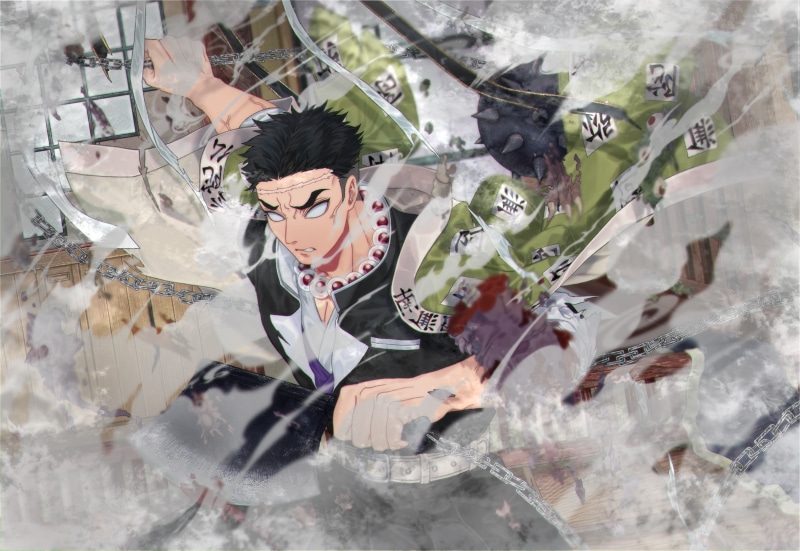 2K, Gyomei Himejima, Anime, Demon Slayer: Kimetsu no Yaiba